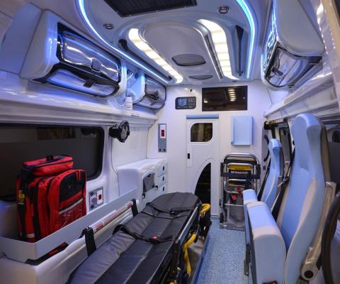 طراحی آمبولانس